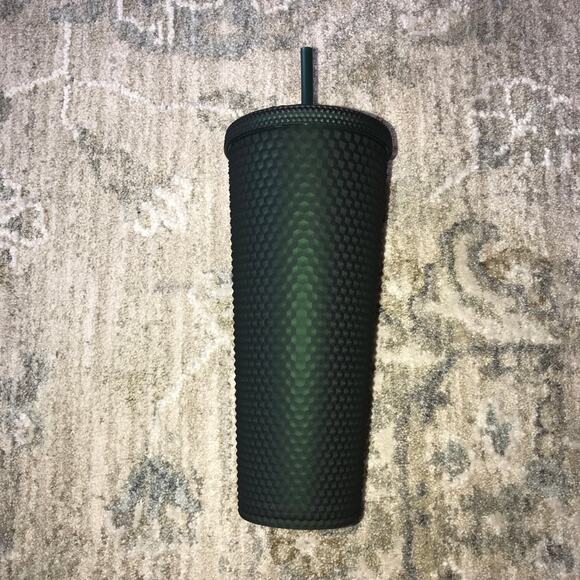 NWT Starbucks Green Matte Studded Tumbler - Picture 3 of 6